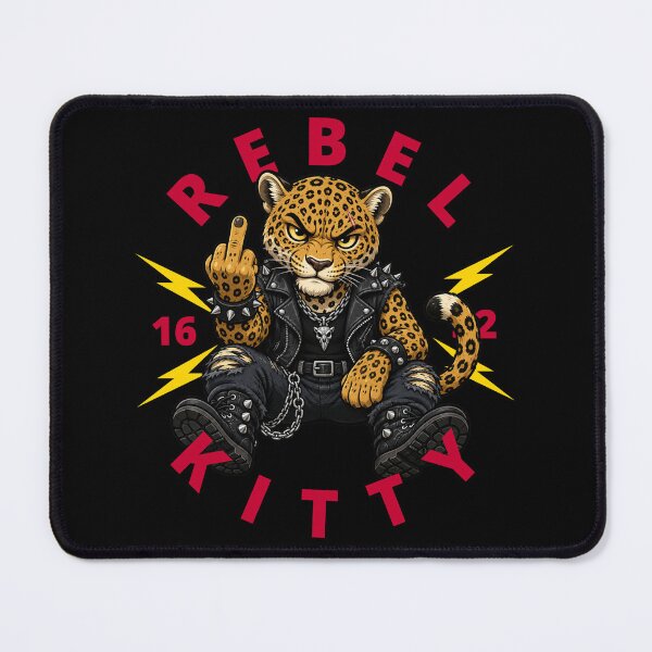 Item preview, Rebel Cheetah Middle Finger designed and sold by pUNKnown.