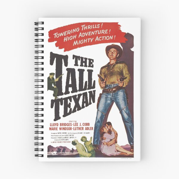 Item preview, The Tall Texan (1953) | Classic Western Movie Poster | Vintage Cowboy Art designed and sold by Mahilis.