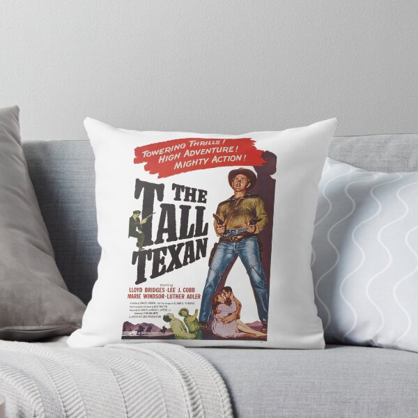 Item preview, The Tall Texan (1953) | Classic Western Movie Poster | Vintage Cowboy Art designed and sold by Mahilis.