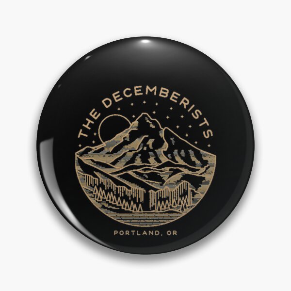 Item preview, Circular Gold Linework Illustration of a Mountain Range designed and sold by design-az.
