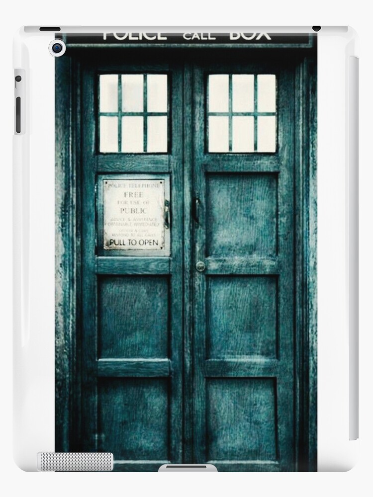 Tardis Door Design 2 Ipad Case Skin By Rafasverige Redbubble
