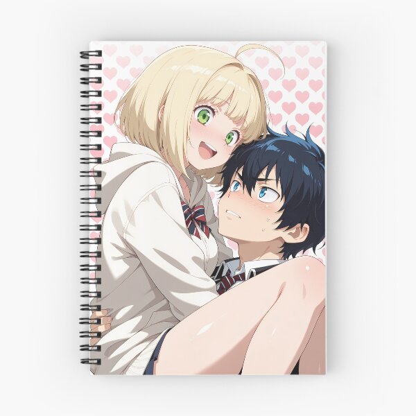 Item preview, Shiemi Moriyama Blue Exorcist Heart Pattern School Cheer designed and sold by B5fivemerch.