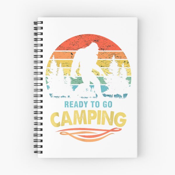 Item preview, Camping, Funny Bigfoot Ready To Go Camping T-Shirt designed and sold by igwaifus.