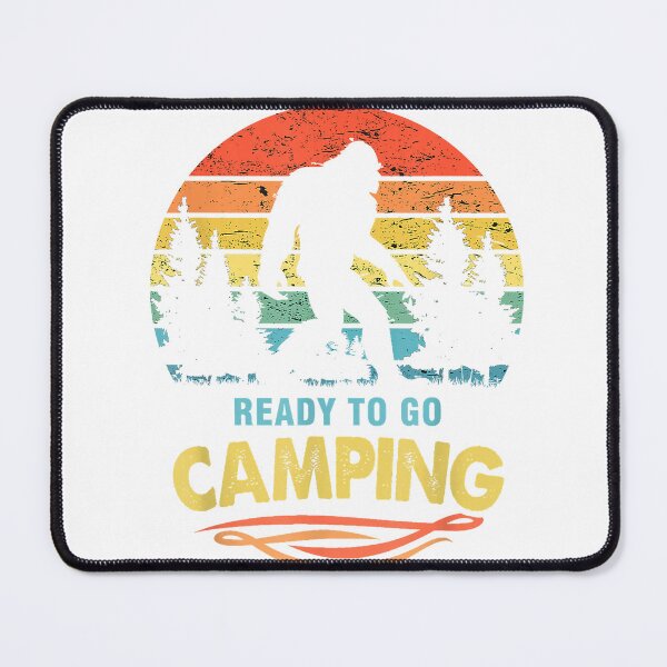 Item preview, Camping, Funny Bigfoot Ready To Go Camping T-Shirt designed and sold by igwaifus.