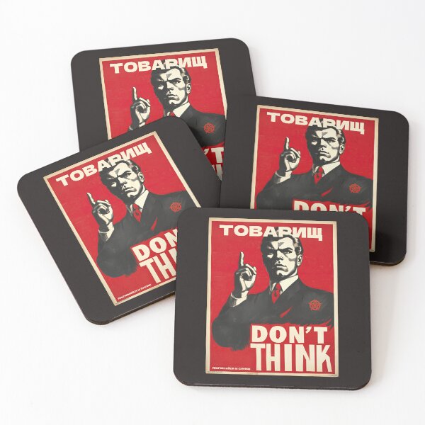 Item preview, Don't Think Propaganda Poster designed and sold by obstinator.