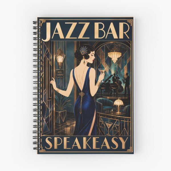 Item preview, Elegant Jazz Bar Scene #1 designed and sold by Andy Gambino Art.