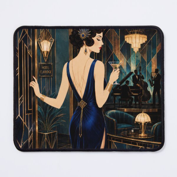 Item preview, Elegant Jazz Bar Scene #1 designed and sold by Andy Gambino Art.