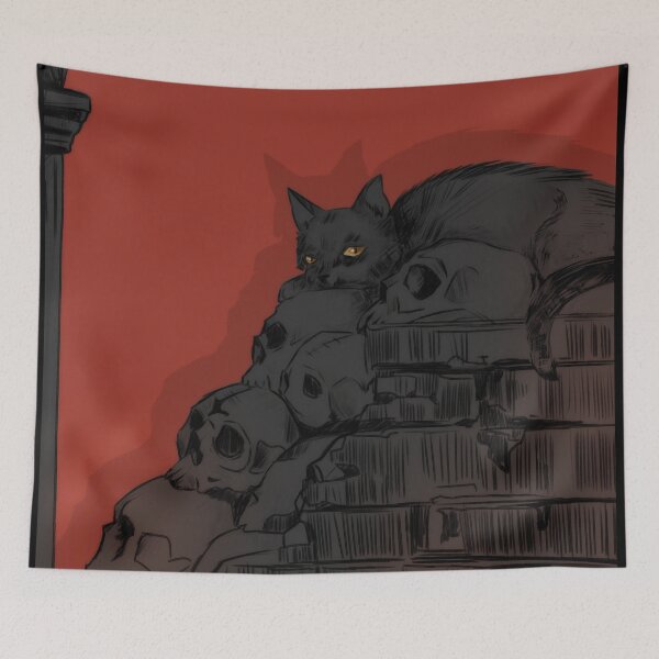 Item preview, The Ossuary Cat designed and sold by GhostKaida.