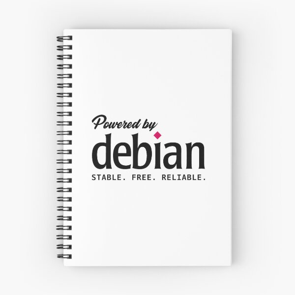 Item preview, Powered by Debian designed and sold by BrunoLinuxArt.
