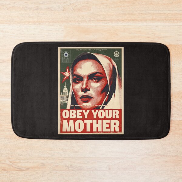 Item preview, Obey Your Mother Propaganda Poster designed and sold by obstinator.