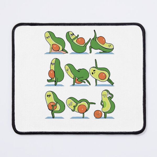 Item preview, Funny Avocado Yoga Shirt designed and sold by TomTeee15.