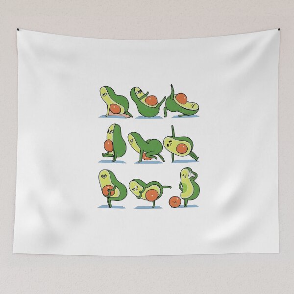 Item preview, Funny Avocado Yoga Shirt designed and sold by TomTeee15.