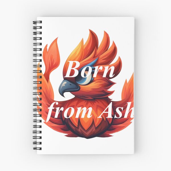 Item preview, Born from Ash Phoenix Unique Elite Vintage Gift Graphic Tees designed and sold by DesignsNow4You.