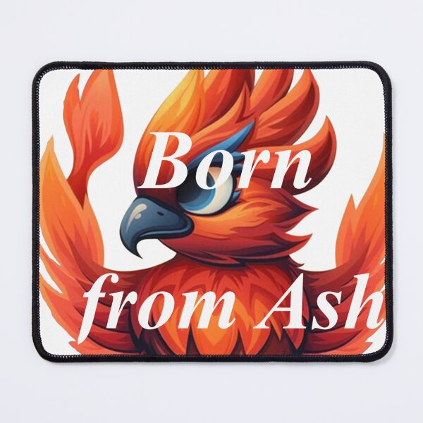 Item preview, Born from Ash Phoenix Unique Elite Vintage Gift Graphic Tees designed and sold by DesignsNow4You.