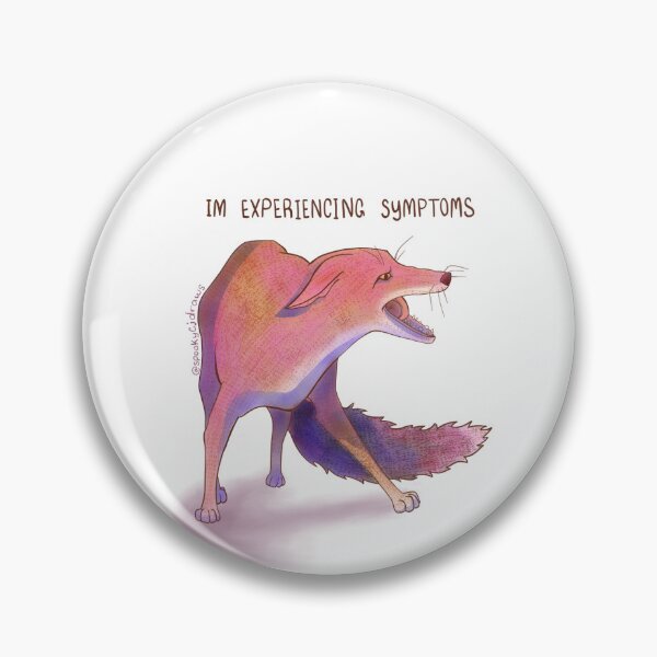 Item preview, Symptomatic Fox designed and sold by spookycjdraws.