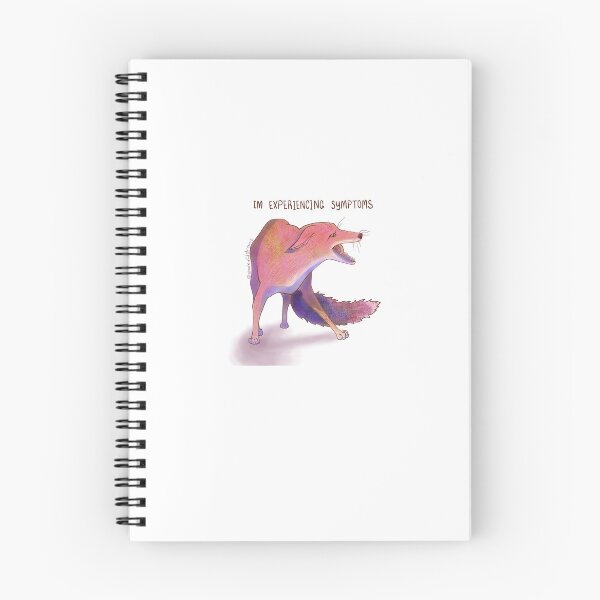 Item preview, Symptomatic Fox designed and sold by spookycjdraws.