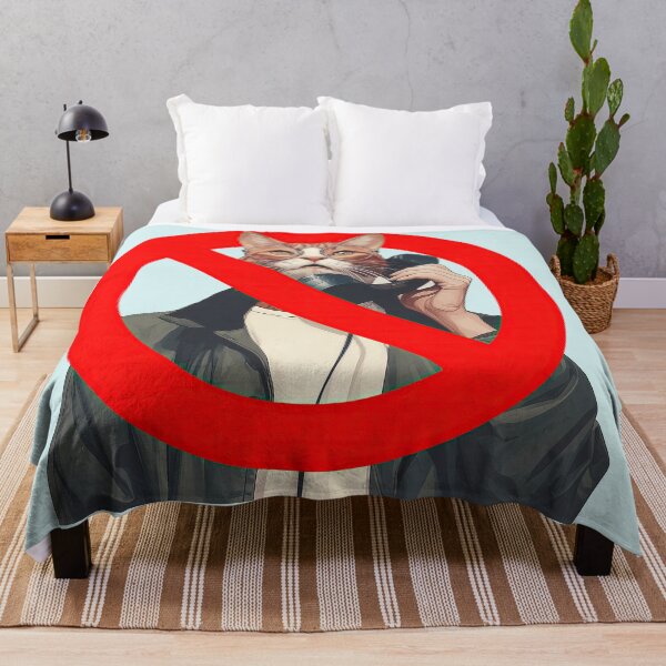 Item preview, No Catcalling Please Funny Cat Sign designed and sold by obstinator.