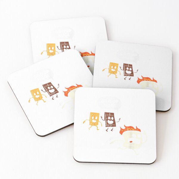 Item preview, Camping Group Hug Smores Funny Marshmallow Men Women Kids T-Shirt designed and sold by Cafe18.