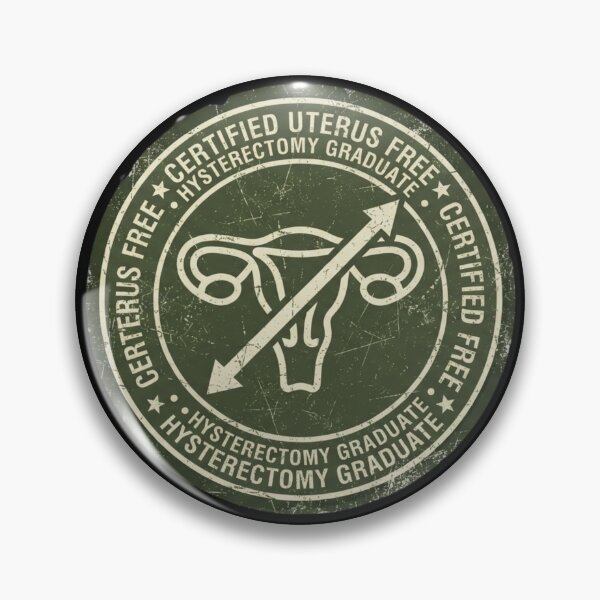 Item preview, Certified Uterus Free Hysterectomy Graduate Funny Stamp designed and sold by Georain.