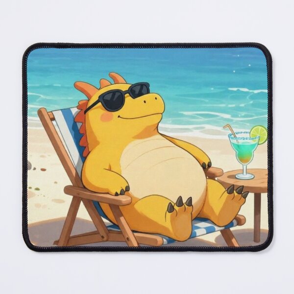 Item preview, Beach Bum Dragon – Sun, Sand & Smiles designed and sold by HideawayMtn.