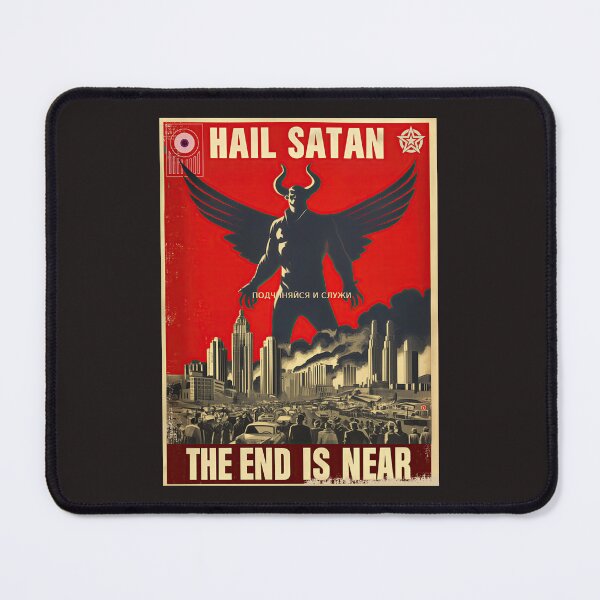 Item preview, The End Is Near Propaganda Poster designed and sold by obstinator.