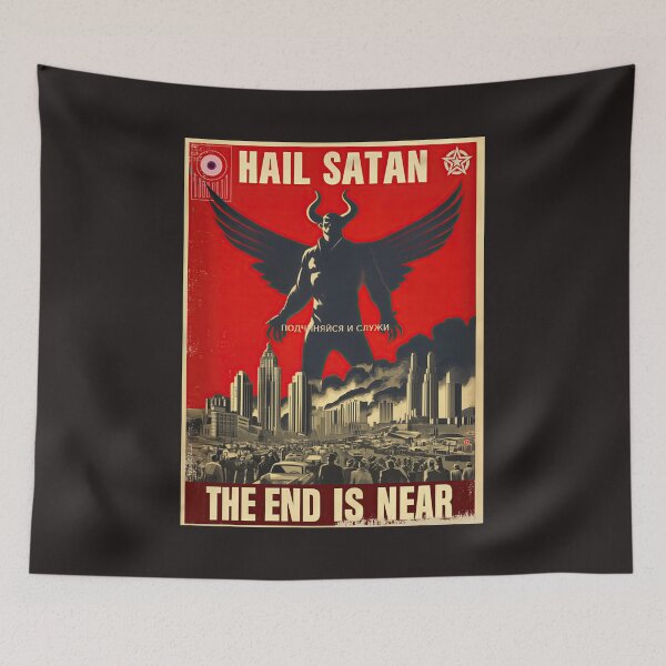 Item preview, The End Is Near Propaganda Poster designed and sold by obstinator.