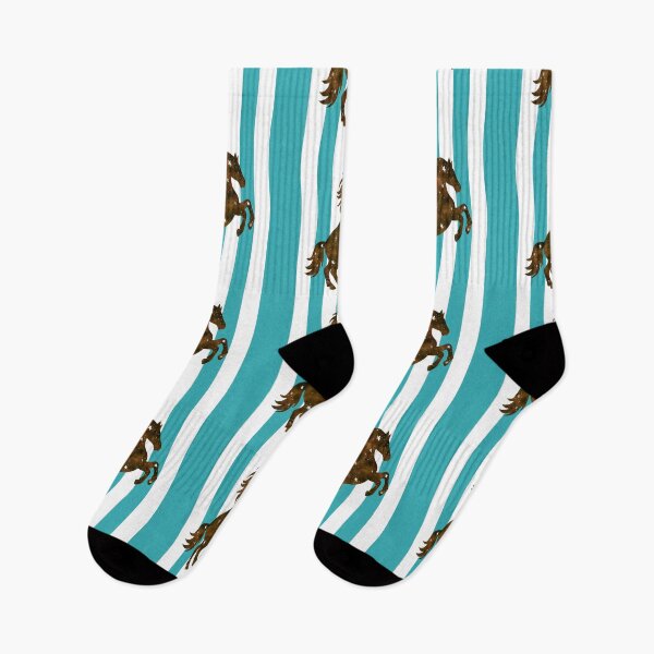 Item preview, Constellation horse watercolor stripes designed and sold by Ana Gorozpe.