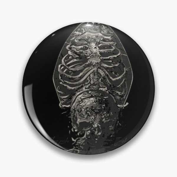 Item preview, Dark Graphic Skeletal Outline Design designed and sold by OhSusiVee.