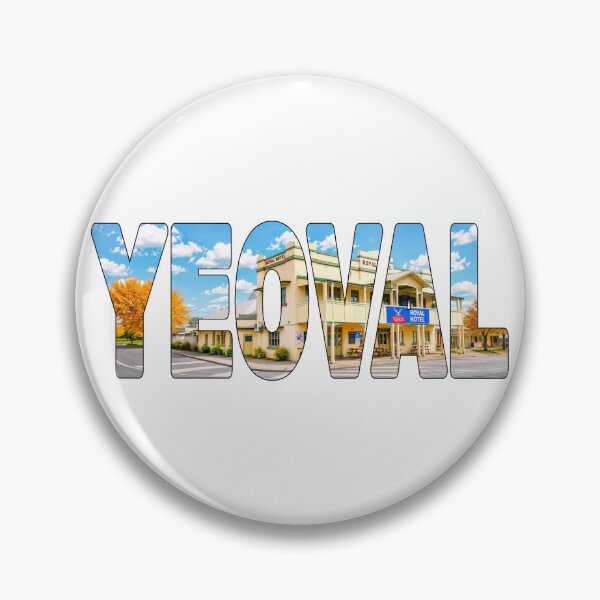Item preview, YEOVAL - Central West Region NSW Historic Royal Hotel Pub Sunny Day designed and sold by Adam Gormley.
