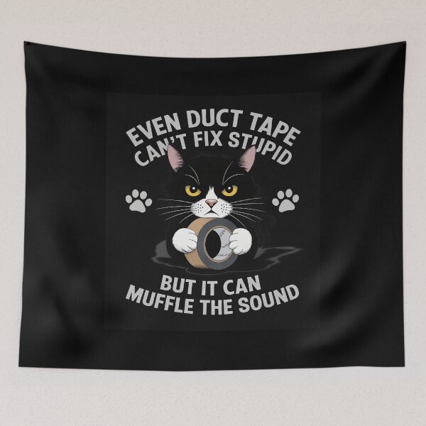 Item preview, even duct tape cant fix stupid designed and sold by SHANSSTEVENS.