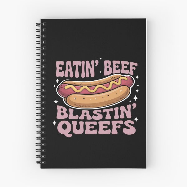 Item preview, eatin beef blastin queefs designed and sold by TypeRiotStudio.