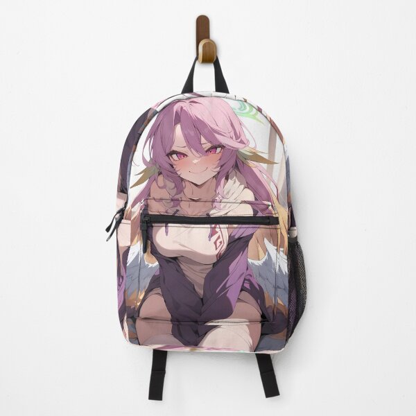 Item preview, Jibril No Game No Life Hoodie Wings Mischievous Smile designed and sold by B5fivemerch.