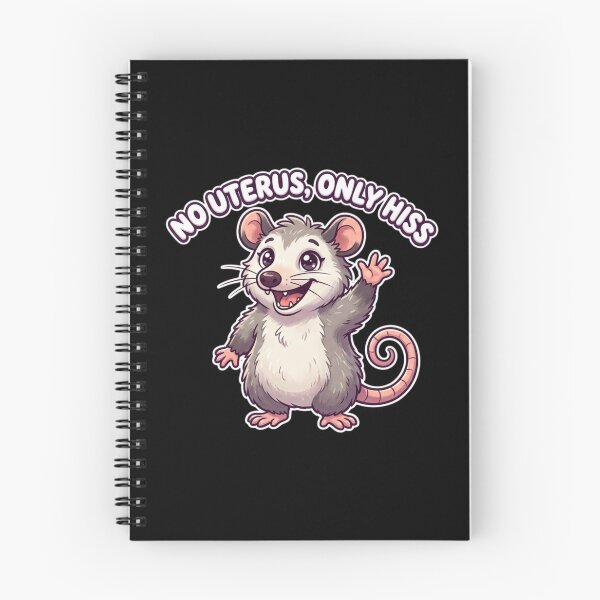 Item preview, No Uterus Only Hiss Funny Opossum Possum Hysterectomy designed and sold by Georain.