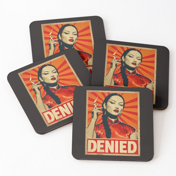 Item preview, Denied Retro Propaganda Poster designed and sold by obstinator.