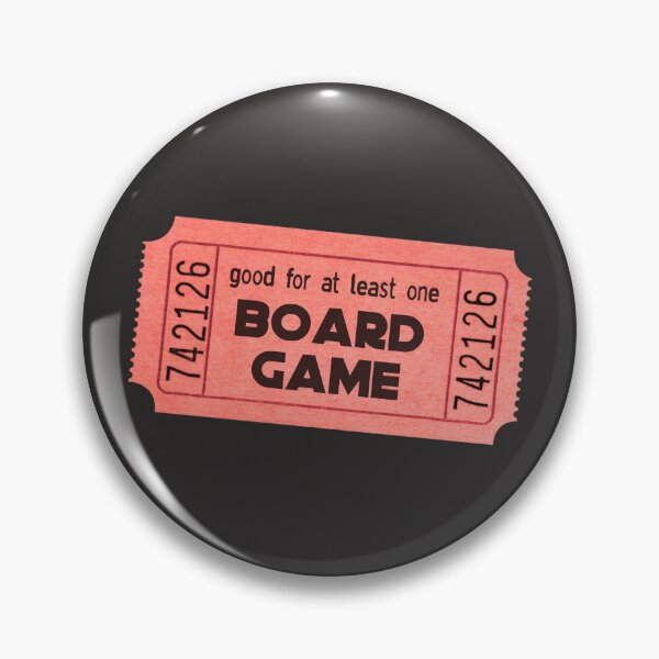Item preview, Pink Board Game Raffle Ticket designed and sold by TackyTime.