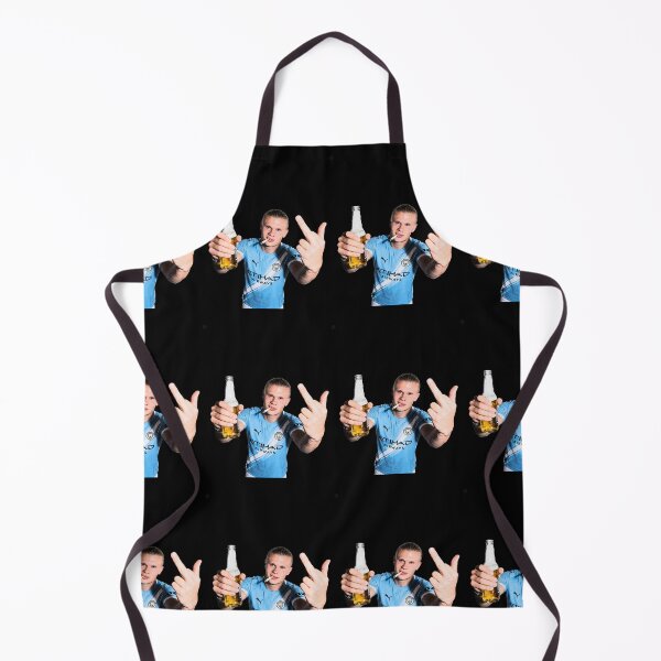 Item preview, haaland meme smoking and middle finger designed and sold by Thudesign85.