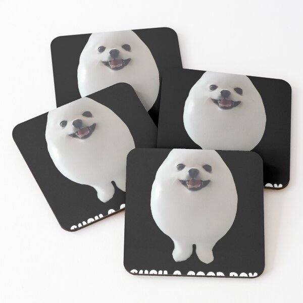 Item preview, Happy Egg Dog Creature Funny Design designed and sold by SomeHitori.