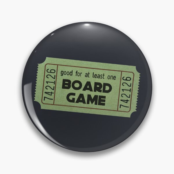 Item preview, Green Board Game Raffle Ticket designed and sold by TackyTime.