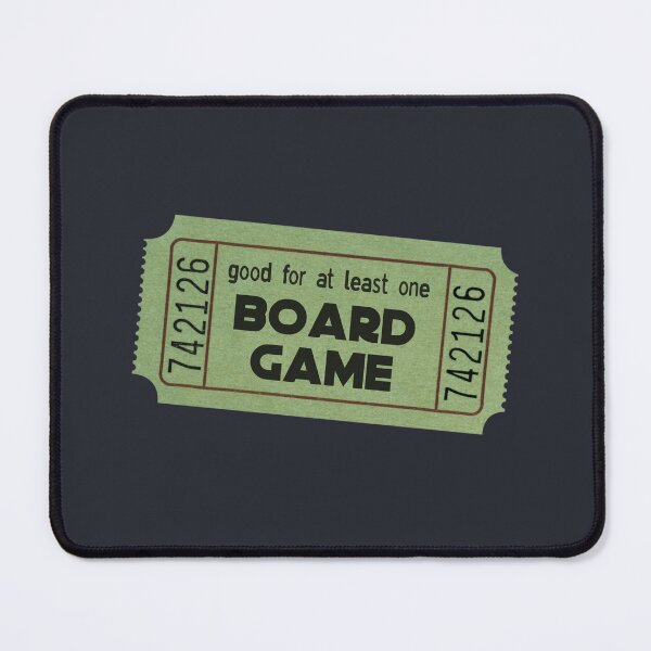 Item preview, Green Board Game Raffle Ticket designed and sold by TackyTime.