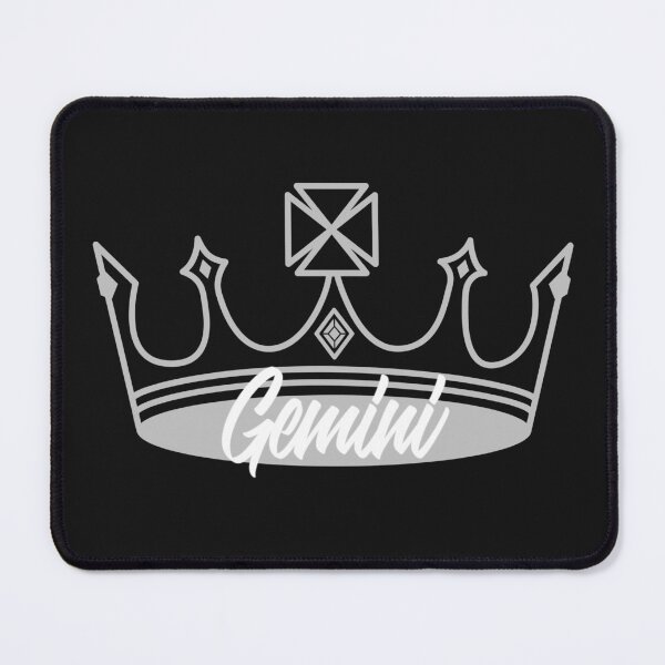 Item preview, Silver Gemini Crown designed and sold by Herbs Stones & Things .