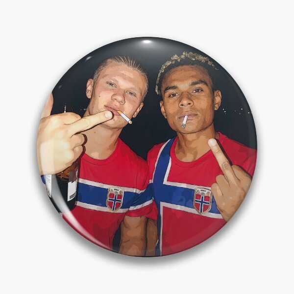 Item preview, Erling Football Players middle finger designed and sold by Thudesign85.