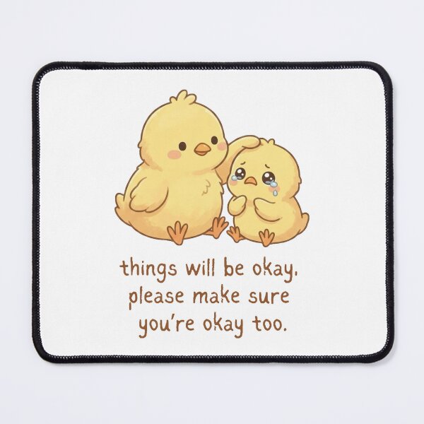 Item preview, Things will be okay, please make sure you’re okay too | Daily Reminder designed and sold by Lucesco.