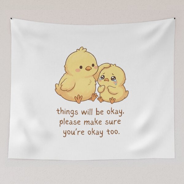 Item preview, Things will be okay, please make sure you’re okay too | Daily Reminder designed and sold by Lucesco.
