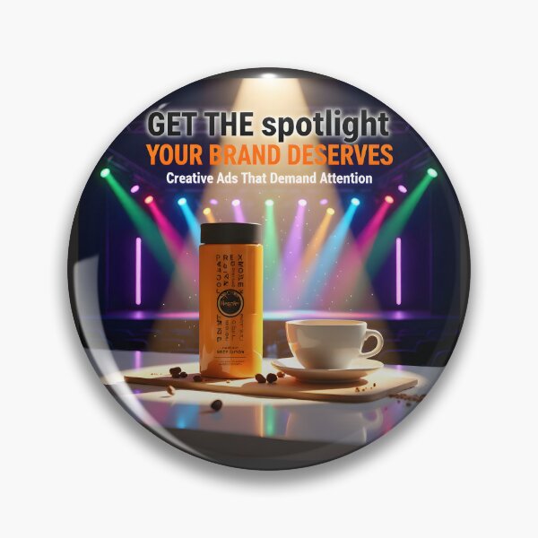 Item preview, Get the Spotlight Your Brand Deserves 3D Kinetic Ad: Premium Stage Transition Marketing Banner designed and sold by Creative-RE.
