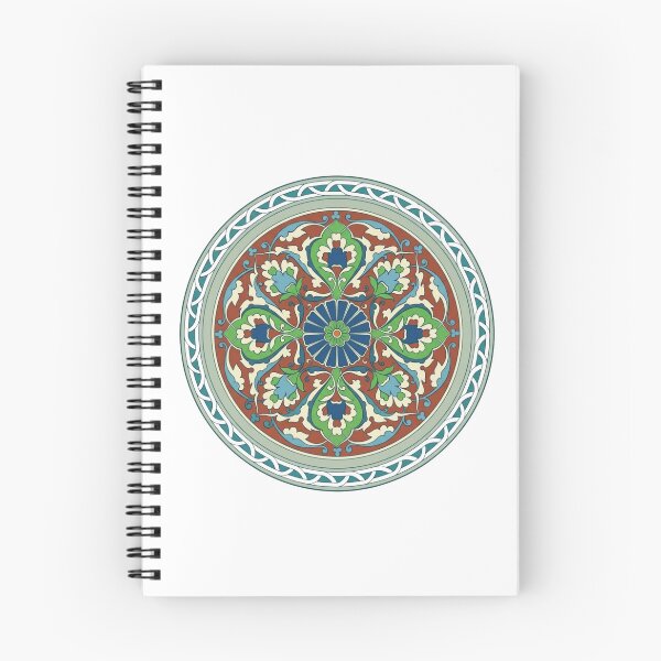 Item preview, Traditional Ottoman Iznik Ceramic Floral Mandala Design designed and sold by interdesigner.