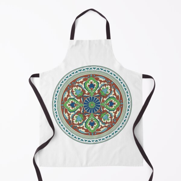 Item preview, Traditional Ottoman Iznik Ceramic Floral Mandala Design designed and sold by interdesigner.