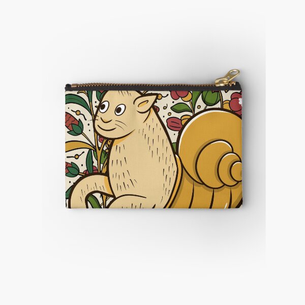 Item preview, Medieval Cat Snail Cute Drawing designed and sold by MariOyama.