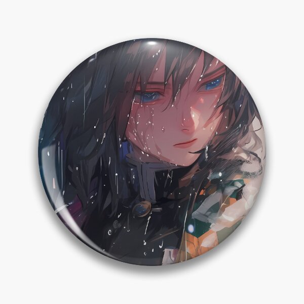 Item preview, Giyu Tomioka Demon Slayer Rain Soaked Silence designed and sold by riadjamai.