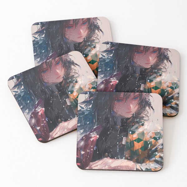 Item preview, Giyu Tomioka Demon Slayer Rain Soaked Silence designed and sold by riadjamai.