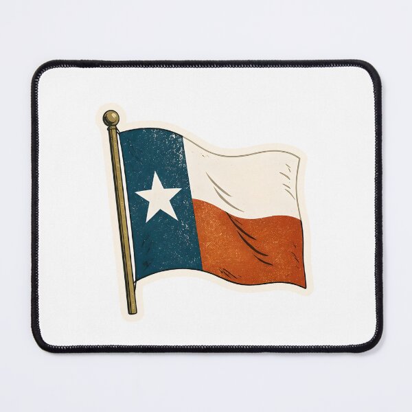 Item preview, Texas Lone Star Flag Watercolor designed and sold by ChemicalXShop.